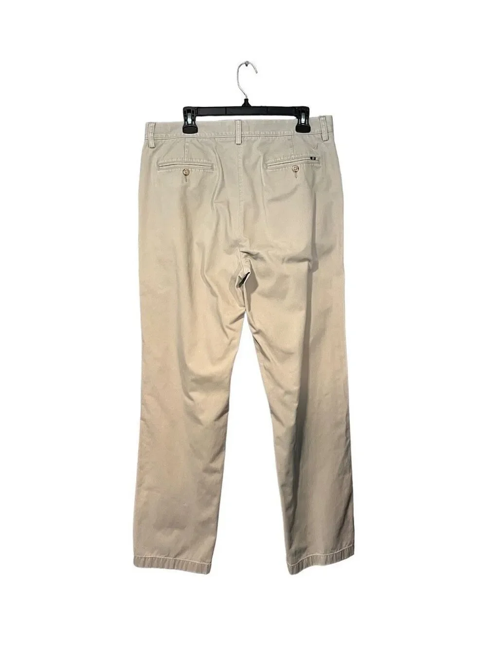 Nautica “The Deck Pant” 100% cotton tan khakis - 34x32